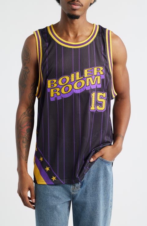 Graphic Mesh Basketball Jersey