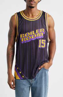 BOILER ROOM Graphic Mesh Basketball Jersey
