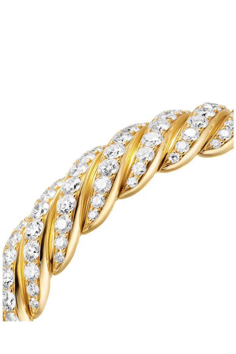Sculpted Cable Flex Bracelet, Alternate, color, GOLD