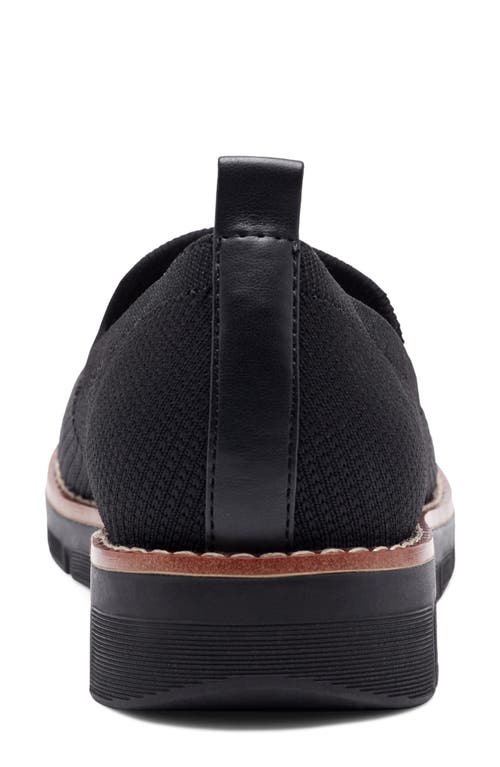 Easy Spirit Valina Knit Slip-on Shoe In Black