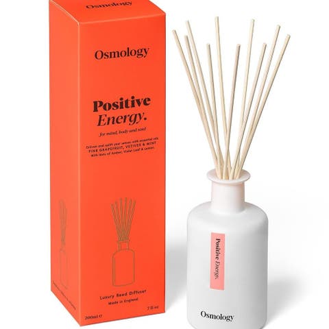 Positive Energy Reed Diffuser - Pink Grapefruit Vetiver and Mint