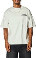 VOUSETI Department Oversize Cotton Graphic T-Shirt