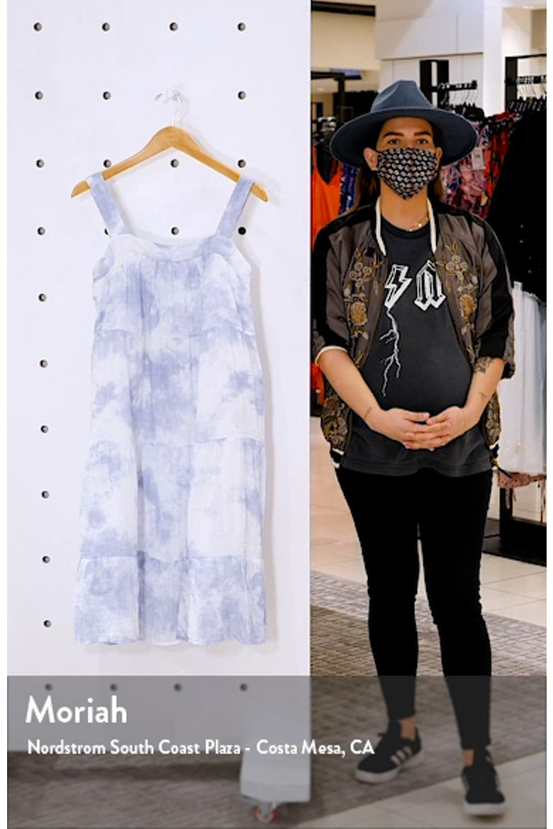 Amaya Sleeveless Tiered Sundress video