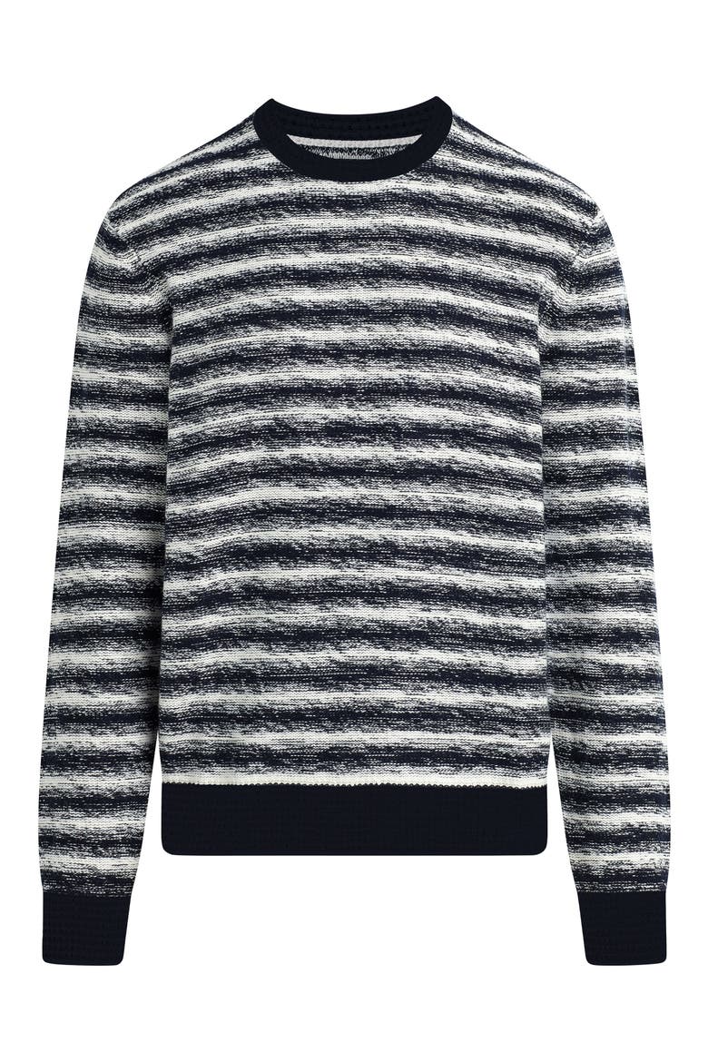 Drew Stripe Textured Sweater, Alternate, color, OMBRE STRIPE