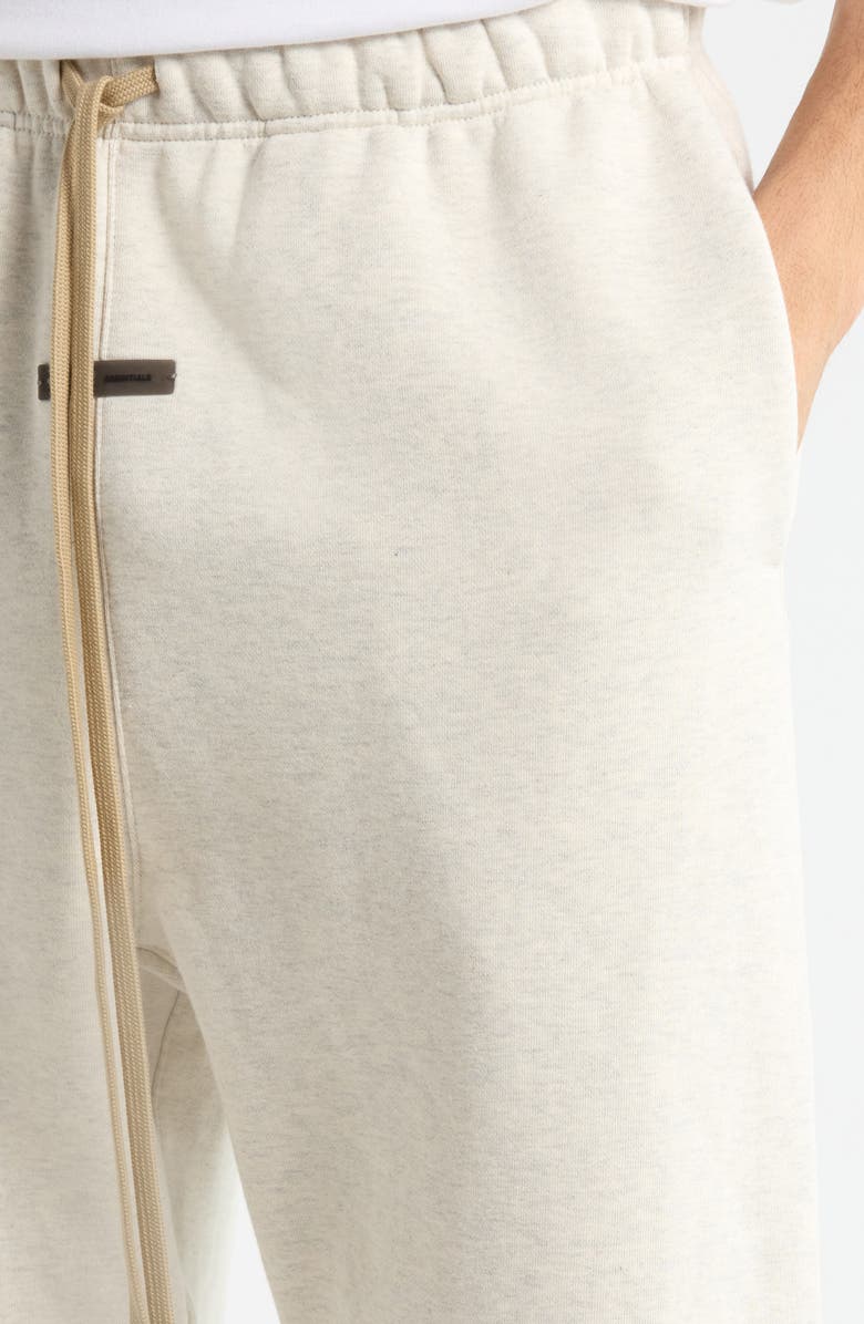 Fear of God Essentials Classic Cotton Fleece Sweatpants, Alternate, color, Oatmeal Heather