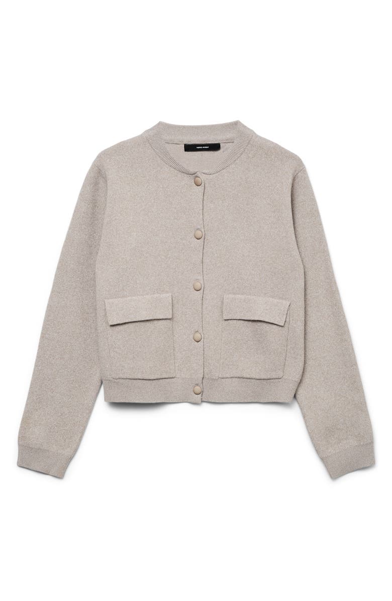 VERO MODA Apple Pocket Bomber Cardigan, Alternate, color,