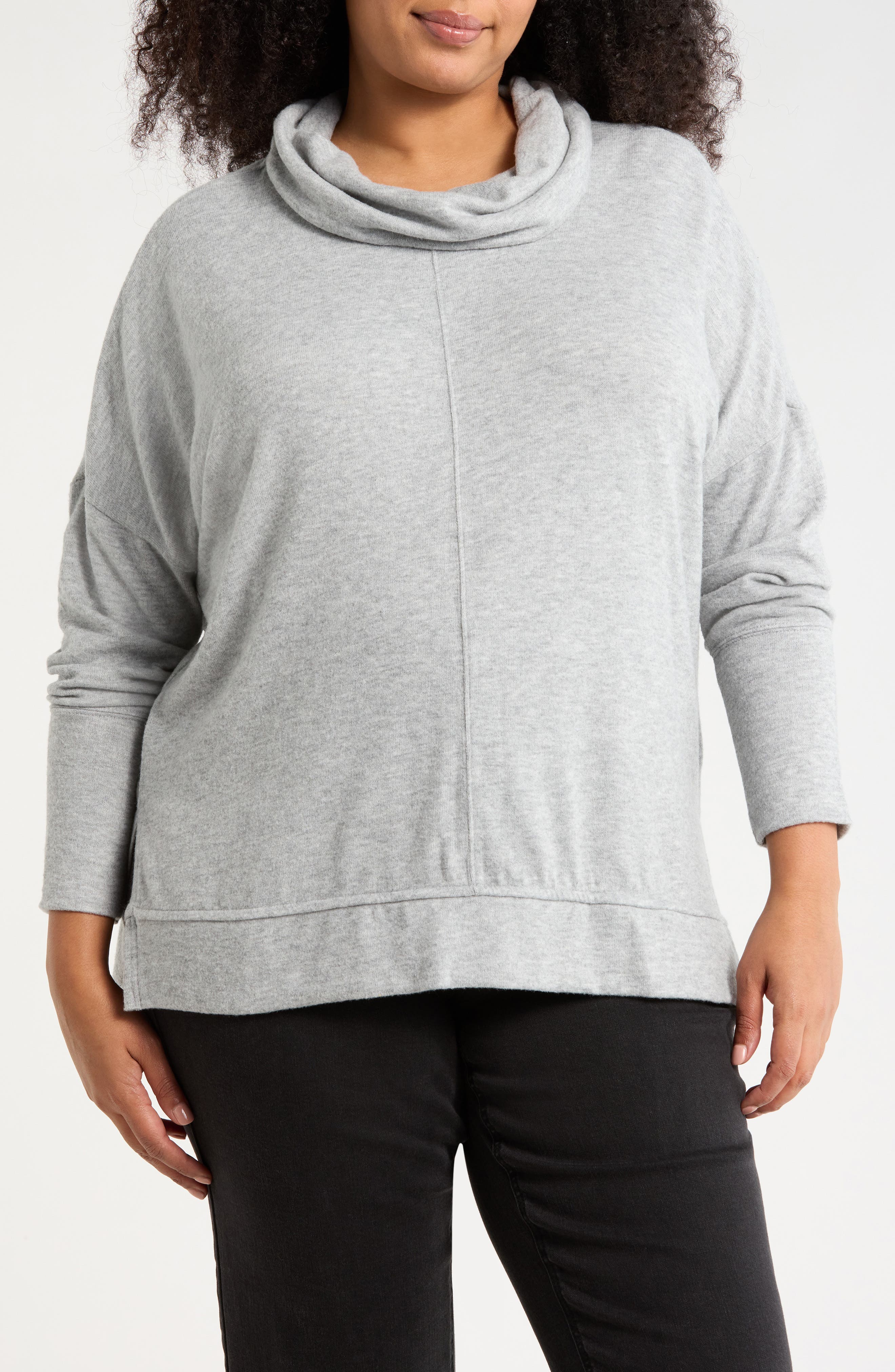 Caslon® Cowl Neck Tunic Top