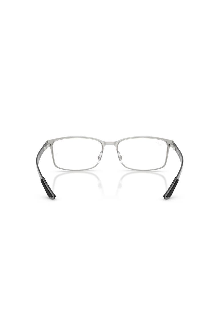 57mm Rectangle optical glasses, Alternate, color, Black