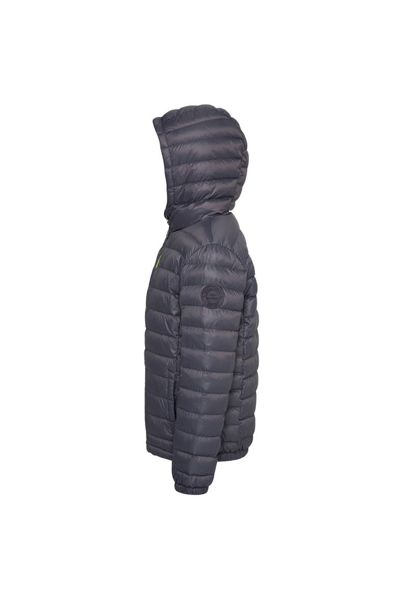 Kids' Ultra Light Quilt Packable Down Jacket, Alternate, color, Charcoal