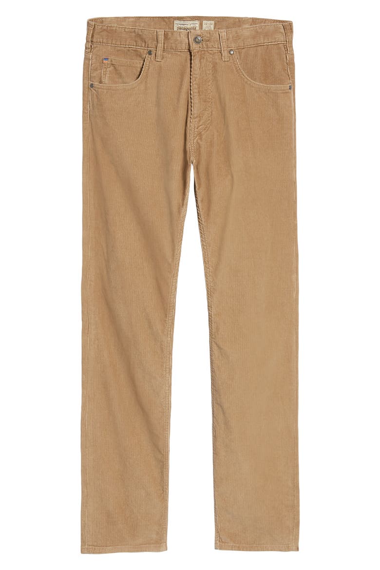 Straight Fit Corduroy Pants, Alternate, color, MOJAVE KHAKI
