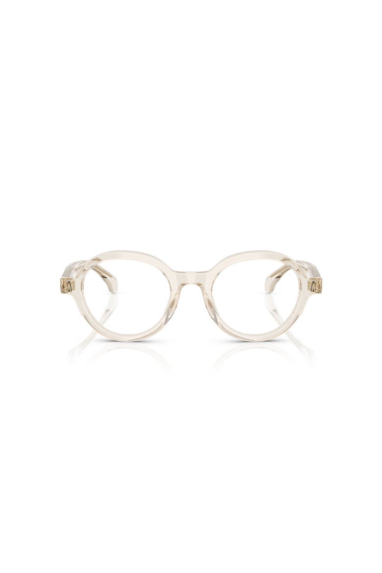 49mm Round optical glasses, Alternate, color, White