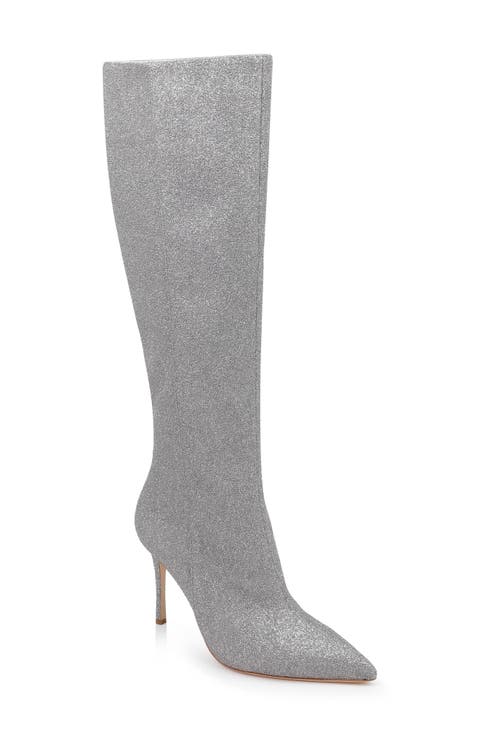 Runway Pointed Toe Over the Knee Boot (Women)