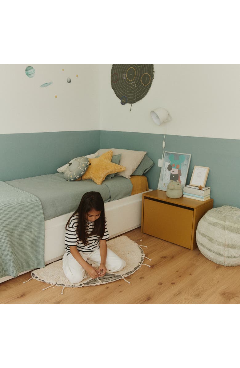 Lorena Canals Washable Rug Moon Multishape, Alternate, color, Natural