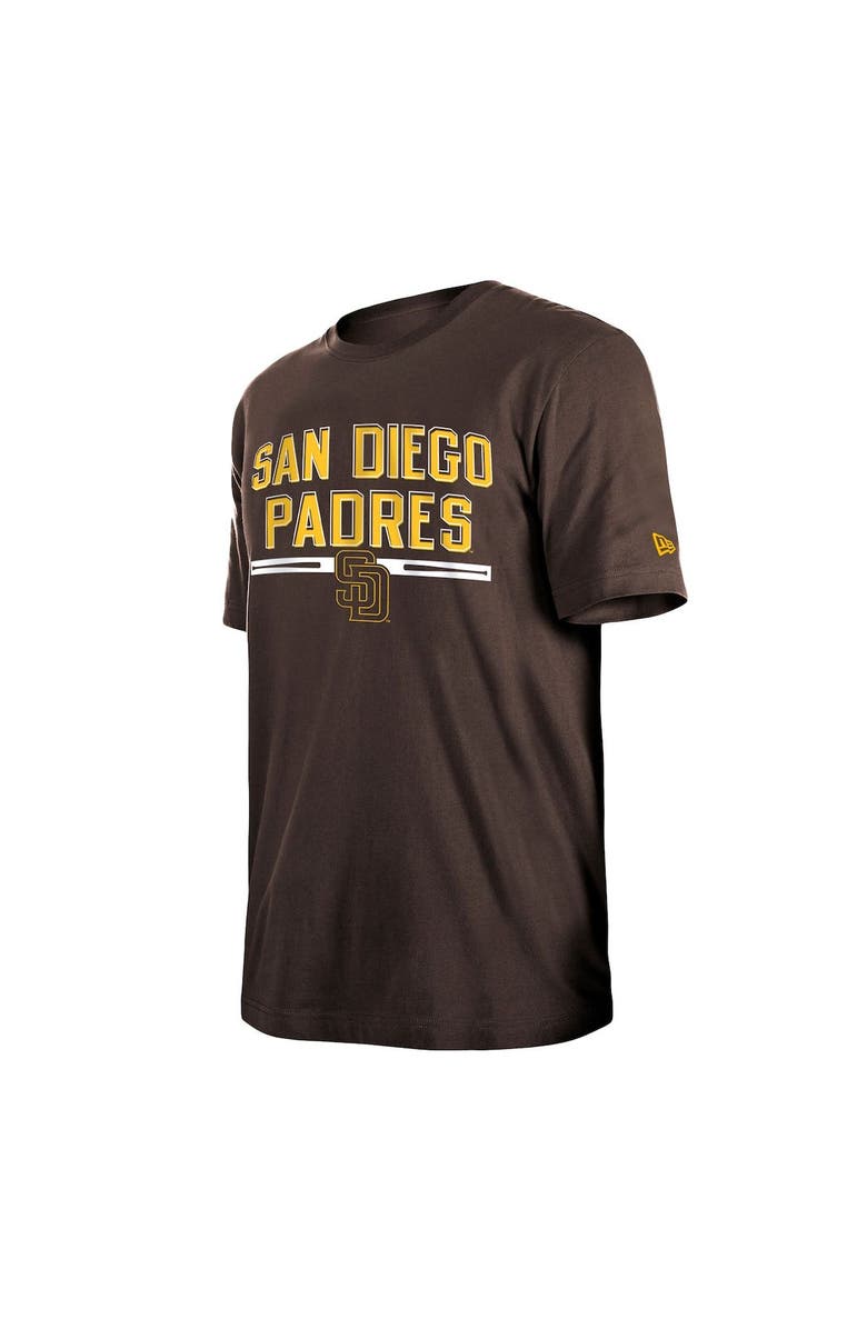 New Era Men's New Era Brown San Diego Padres Batting Practice T-Shirt, Alternate, color,