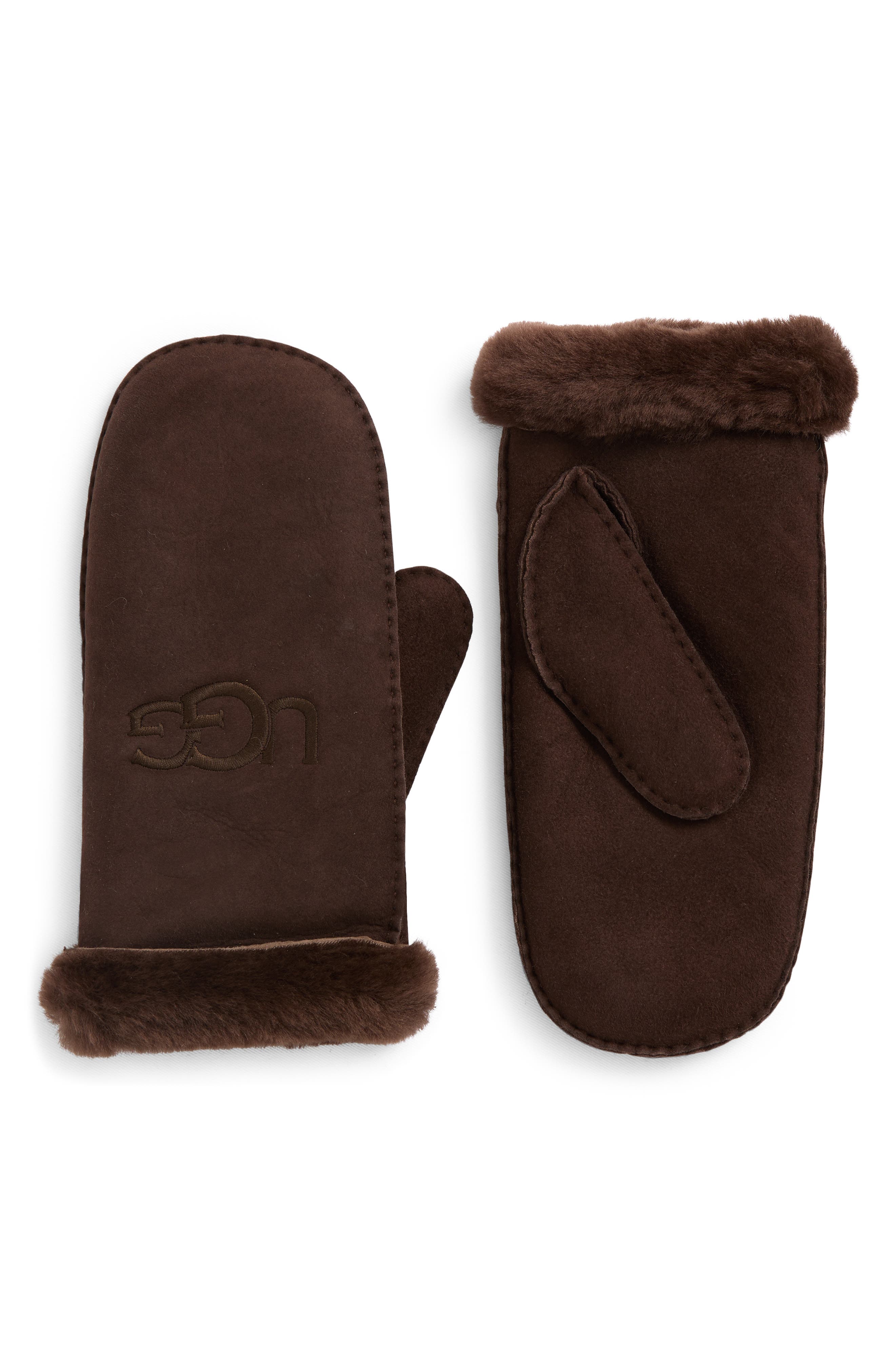 UGG® Genuine Shearling Lined Mittens