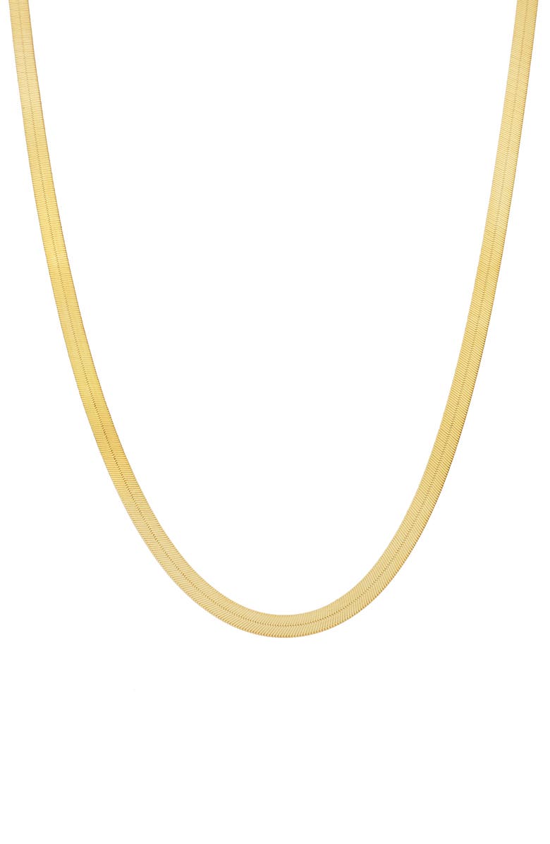 Bony Levy 14K Gold Herringbone Chain Necklace, Main, color,