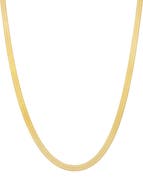 Bony Levy 14K Gold Herringbone Chain Necklace