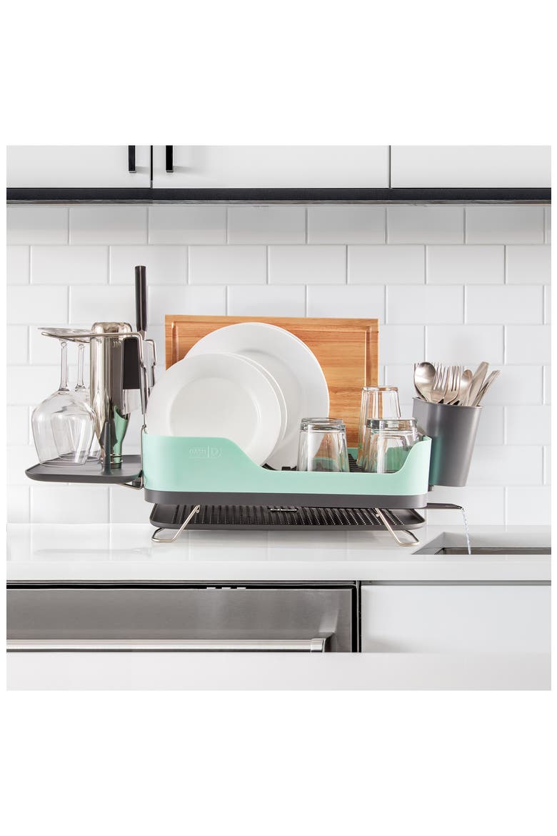 SmartStore Dish Rack, Alternate, color, AQUA