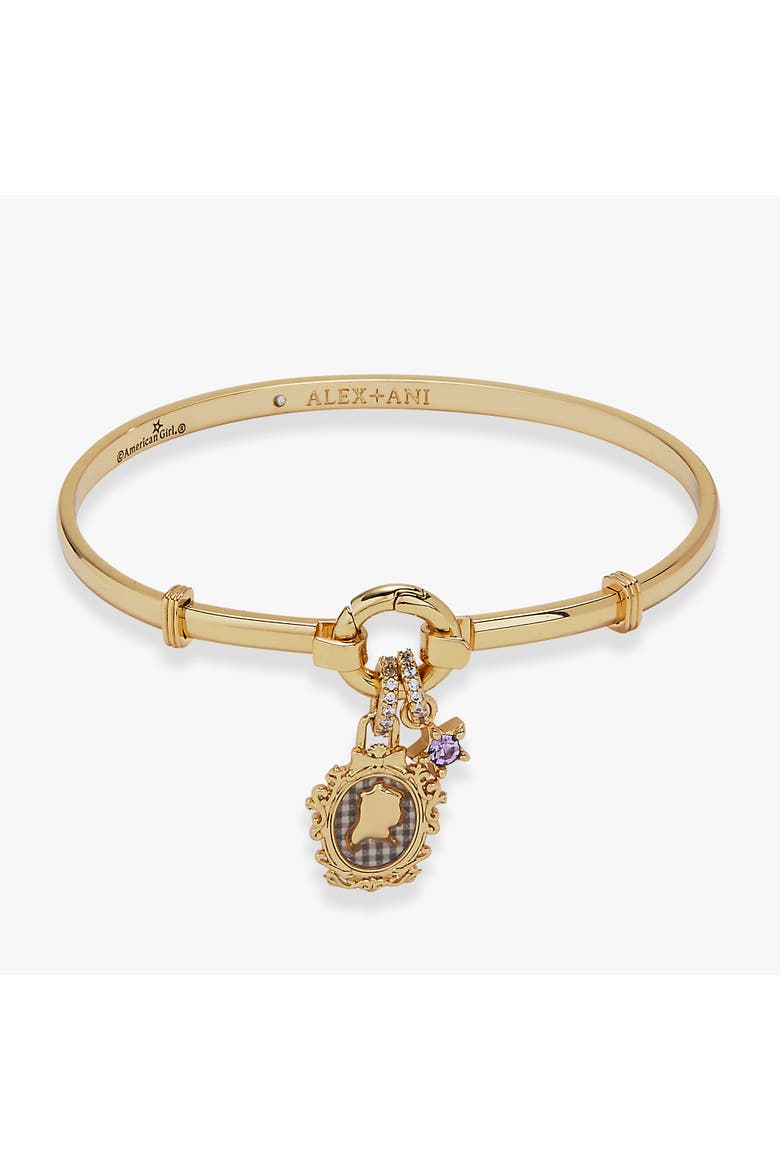 American Girl® Samantha 'Kind' Tension Bangle, Main, color, Gold