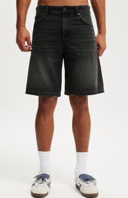 Cotton On Men's Baggy Denim Short