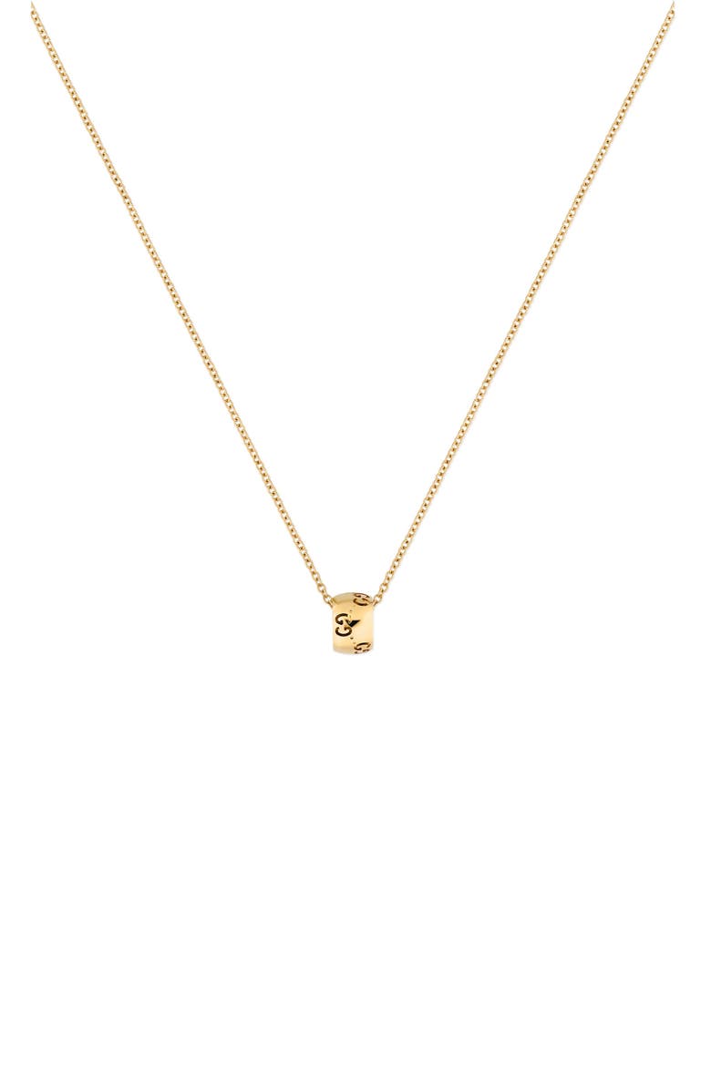 Icon Pendant Necklace, Main, color, YELLOW GOLD2