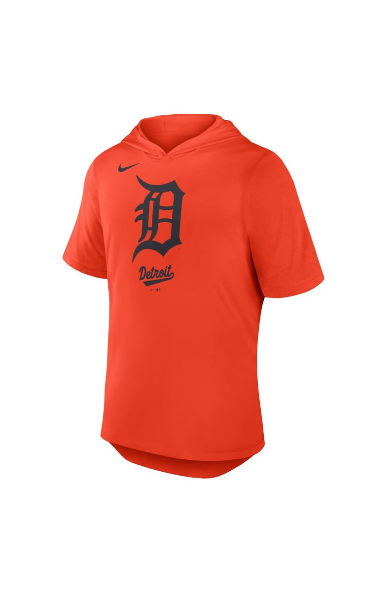 Nike Men's Nike Orange Detroit Tigers Tri-Blend Hoodie T-Shirt, Alternate, color, Orange