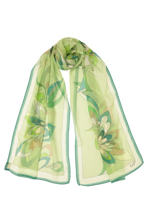 Liana - Long Silk Scarf for Women
