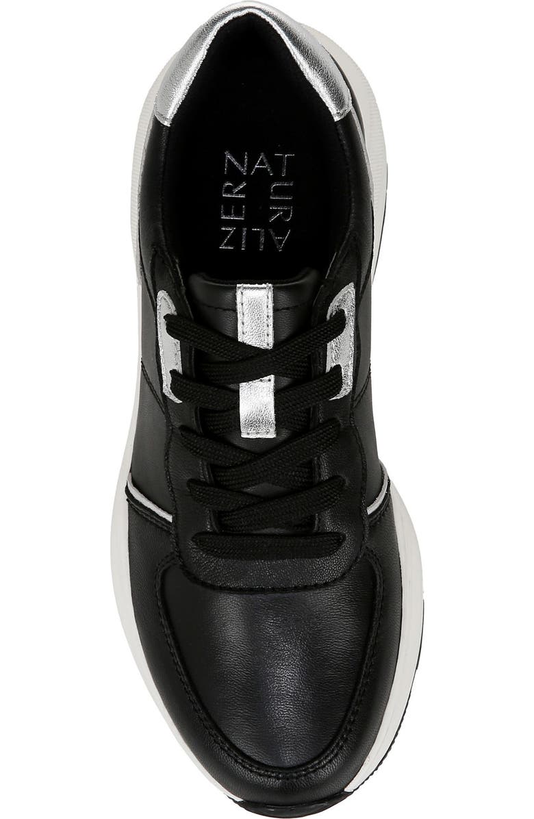 Naturalizer Blossom Sneaker, Alternate, color, Black