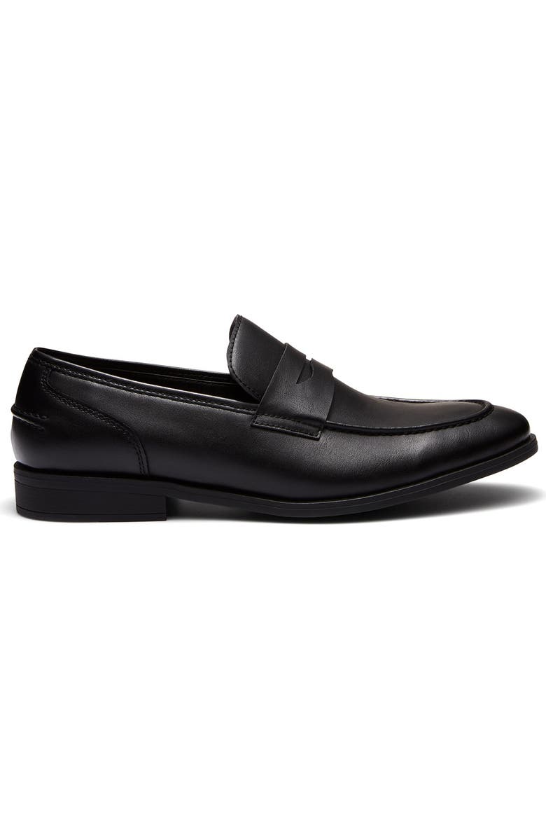 Uncut Spargo Loafer, Main, color, Black Pu