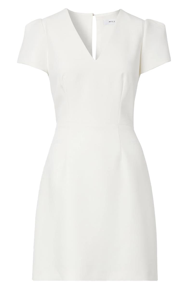 Milly Atalie Puff Sleeve Sheath Dress, Alternate, color, 