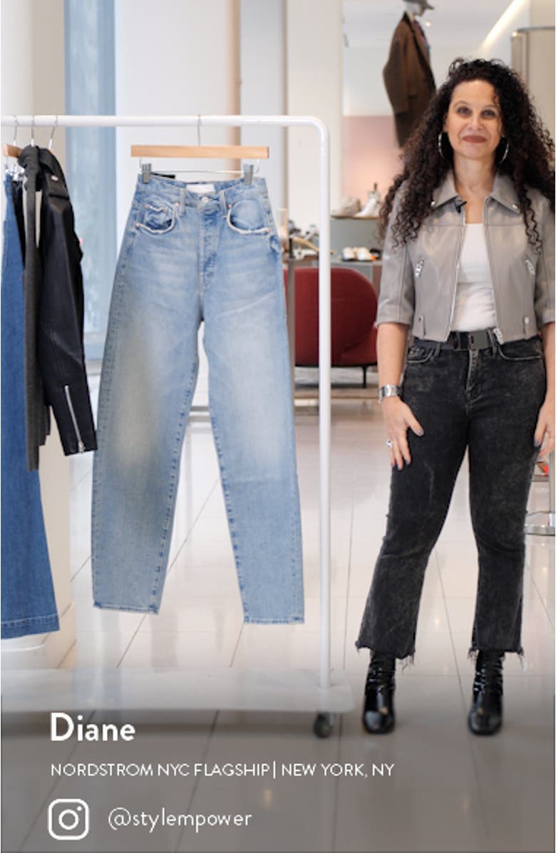 The Curbside Skimp Barrel Leg Jeans, sales video thumbnail