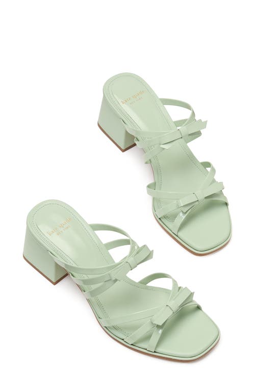 Kate Spade New York Carolina Block Heel Sandal In Pistachio Ice