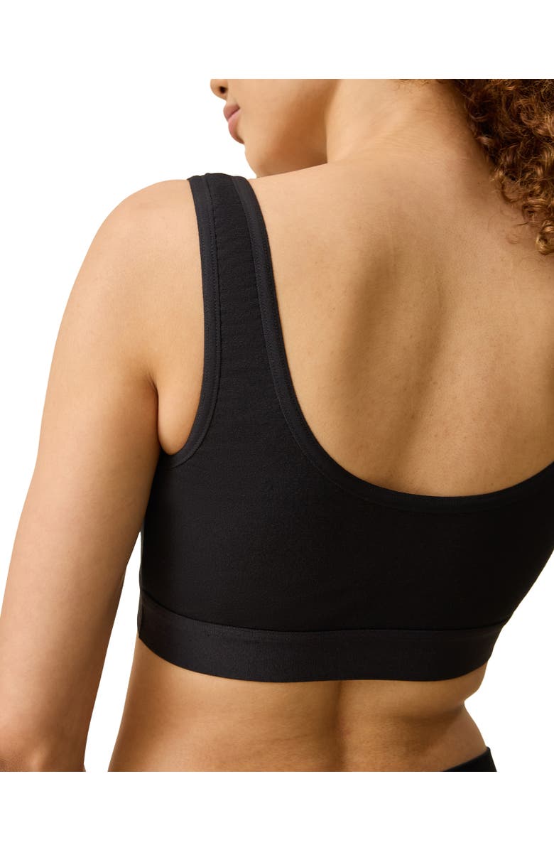 Kindred Bravely Every Stage Crossover Bra, Alternate, color, Black