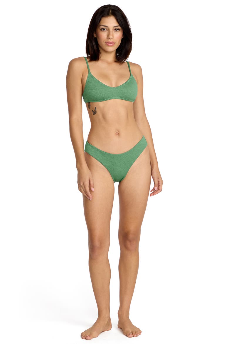 Pucker Up Cheekini Bikini Bottoms, Alternate, color, EVERGREEN