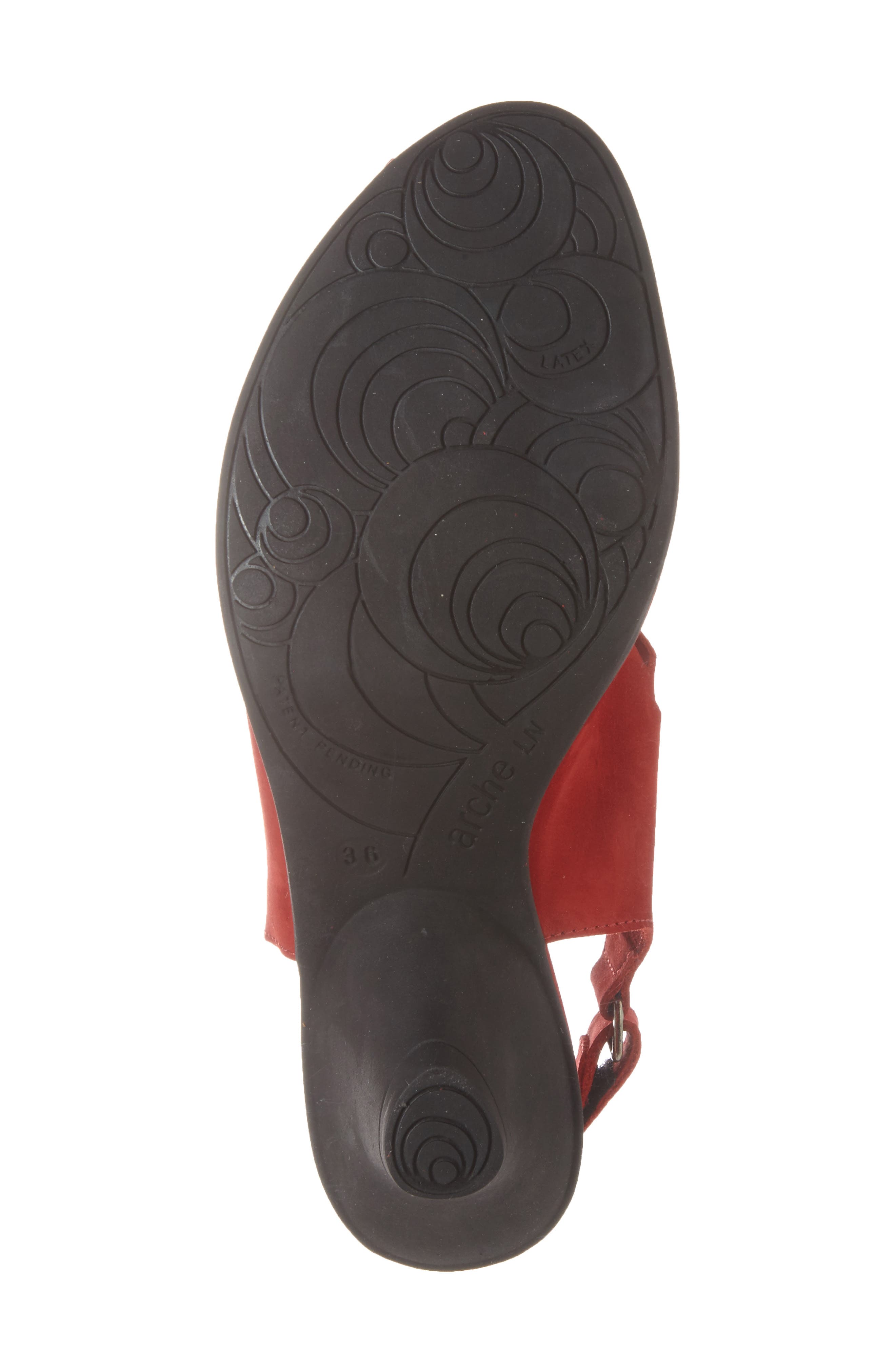 'Exor' Sandal, Alternate, color, FEU NUBUCK LEATHER