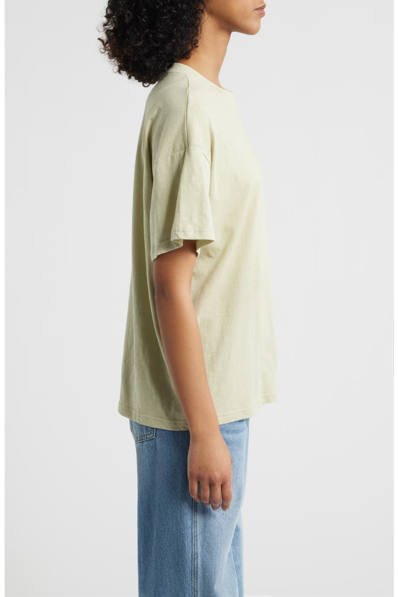 Signature Graphic Boyfriend T-Shirt, Alternate, color, TALC