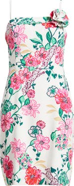 Lilly Pulitzer® Nickola Floral Print Sleeveless Dress