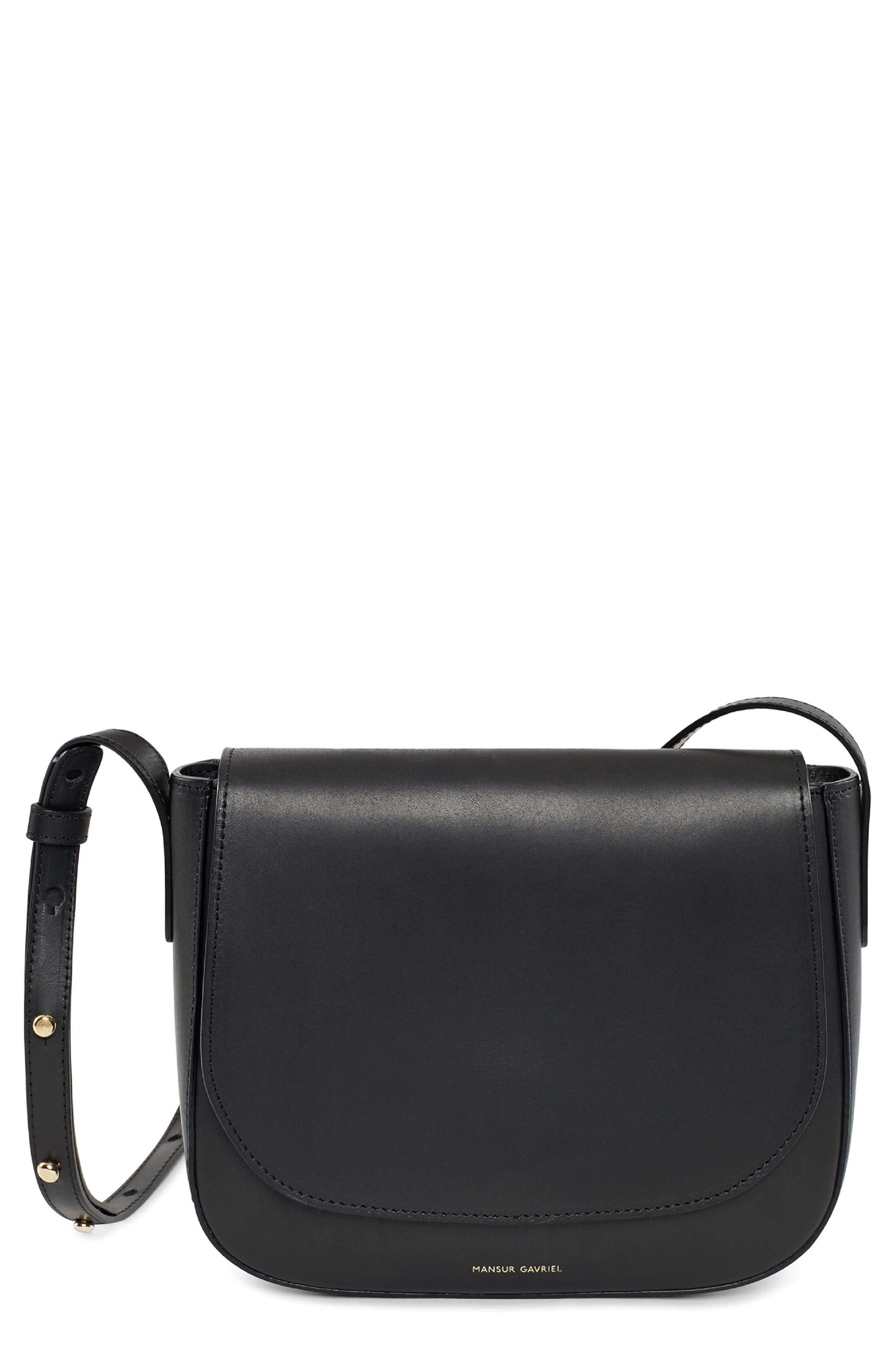 Mansur Gavriel Leather Crossbody Bag, Main, color, 