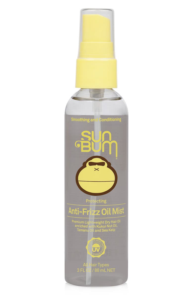 Sun Bum Protecting Anti-Frizz Oil Mist, Main, color, 