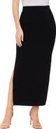 Kimi & Kai Women's Side Slit Knit Maxi Skirt
