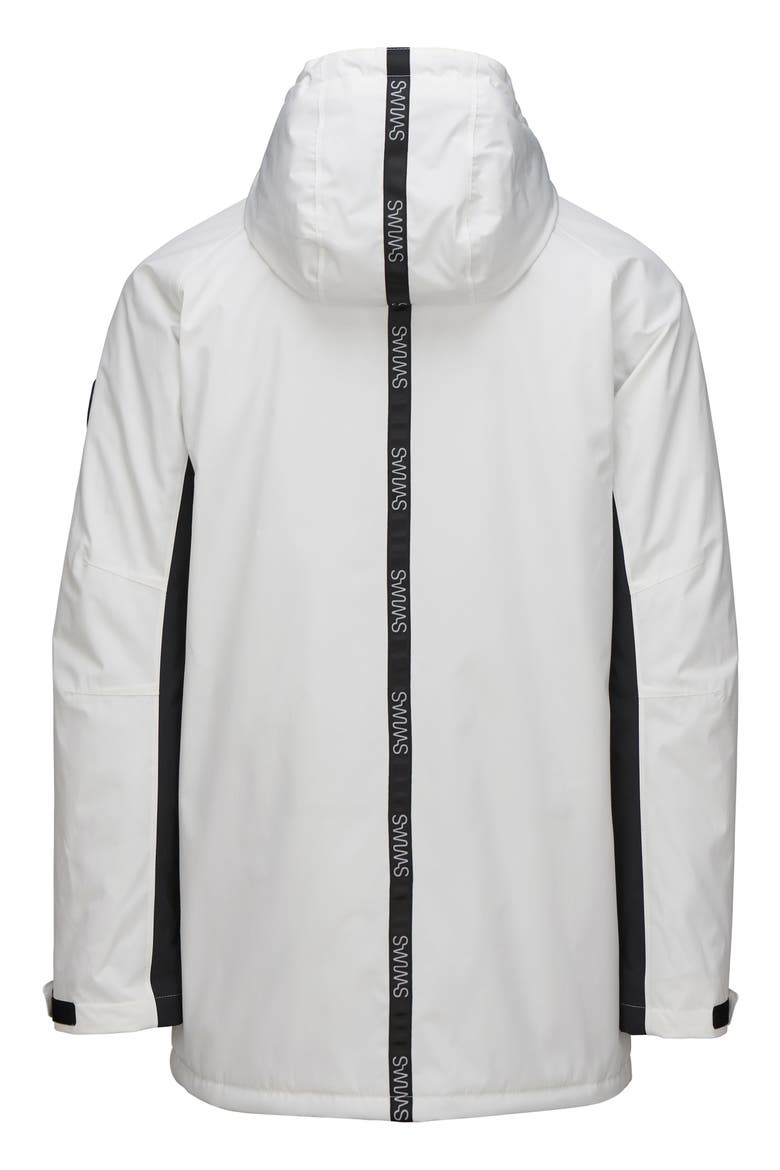 Laax Waterproof Jacket, Alternate, color, WHITE