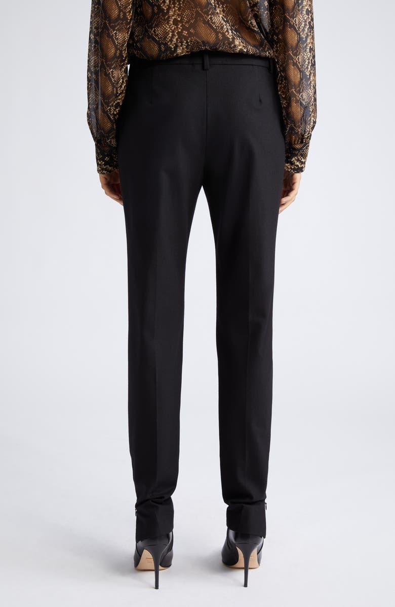 Nili Lotan Lino Stretch Wool Skinny Pants, Alternate, color, 