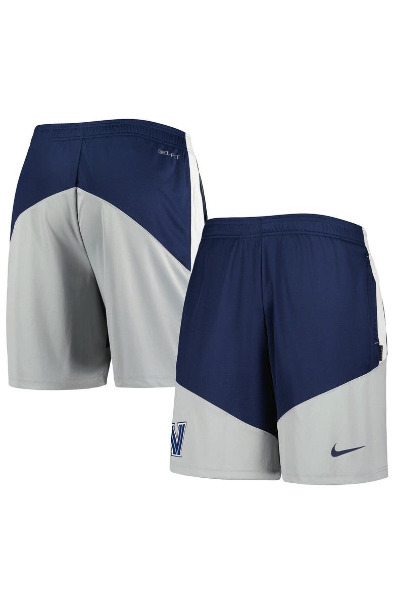 Nike Men's Nike Navy Villanova Wildcats Player Performance Lounge Shorts, Main, color, 