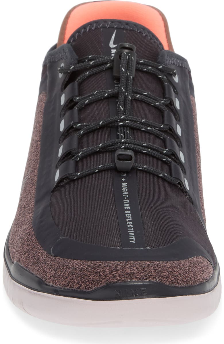 Nike Free RN 2018 Shield Water Repellent Running Shoe, Alternate, color,