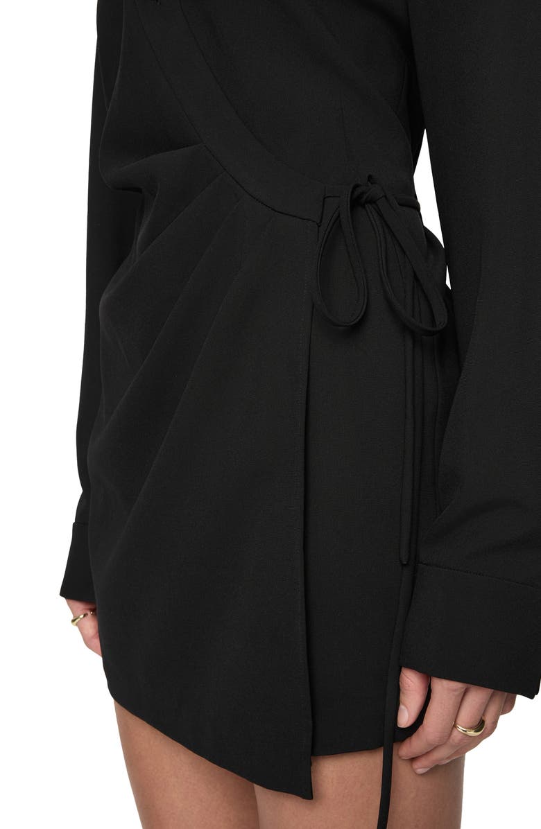 Rebecca Minkoff Erin Long Sleeve Wrap Dress, Alternate, color, 
