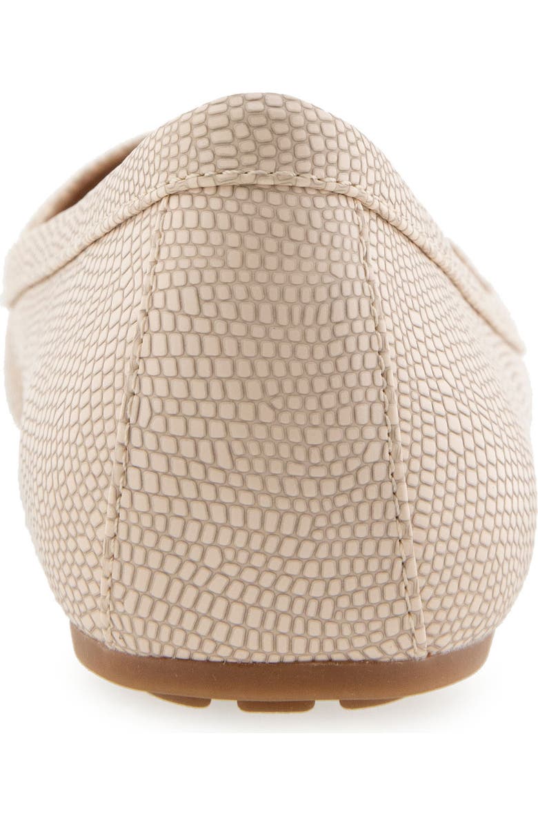 Aerosoles Day Drive Bit Loafer, Alternate, color, Light Stone Embossed Leather