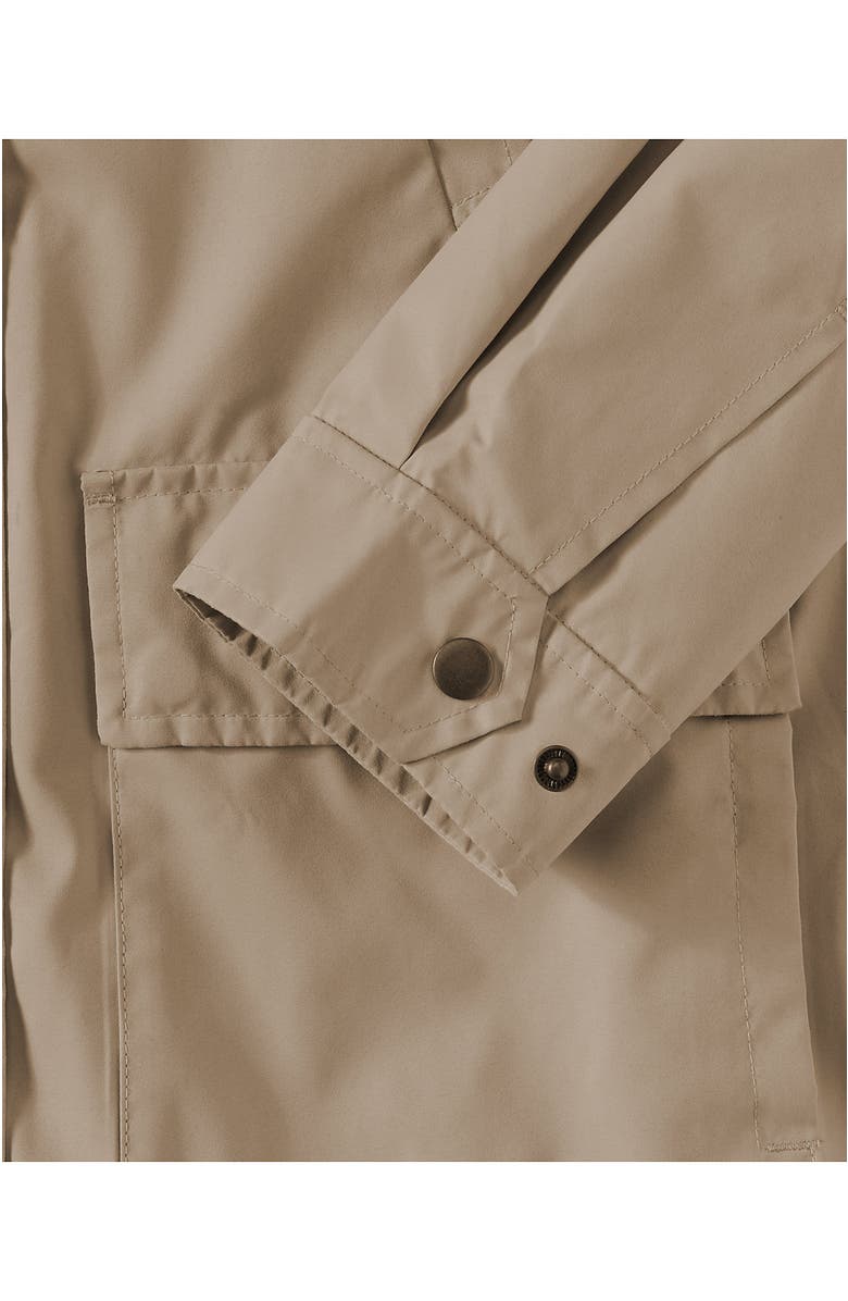 Lands' End Waxed Barn Jacket, Alternate, color, Soft Almond