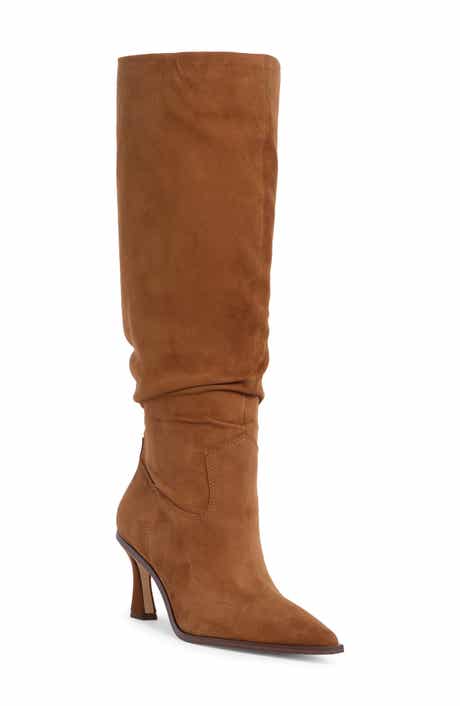 Kindre Wide Calf Leather Boot