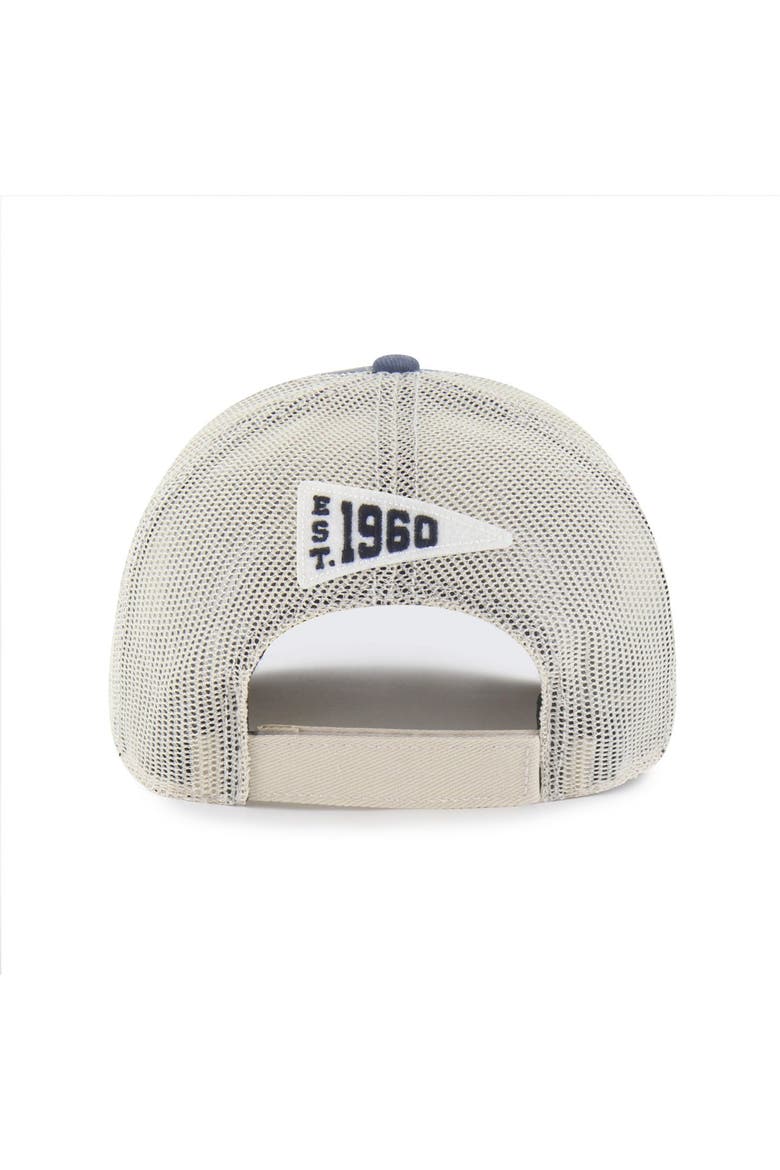Men's '47 Navy New England Patriots Egremont Well-Worn Adjustable Trucker Hat, Alternate, color, Navy