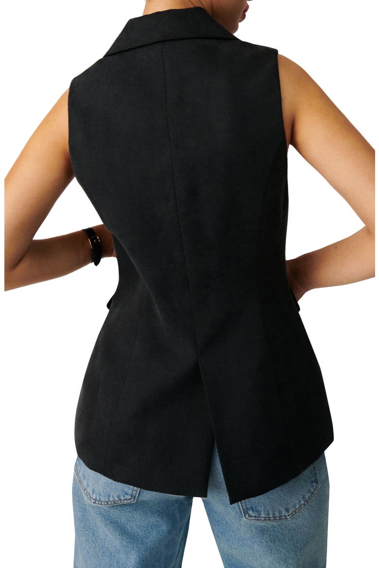 Billie Vest, Alternate, color, BLACK